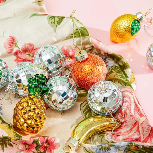 Mini Tropical Fruit Christmas Tree Decoration