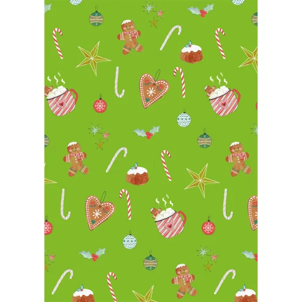 Candy Cane Gift Wrap