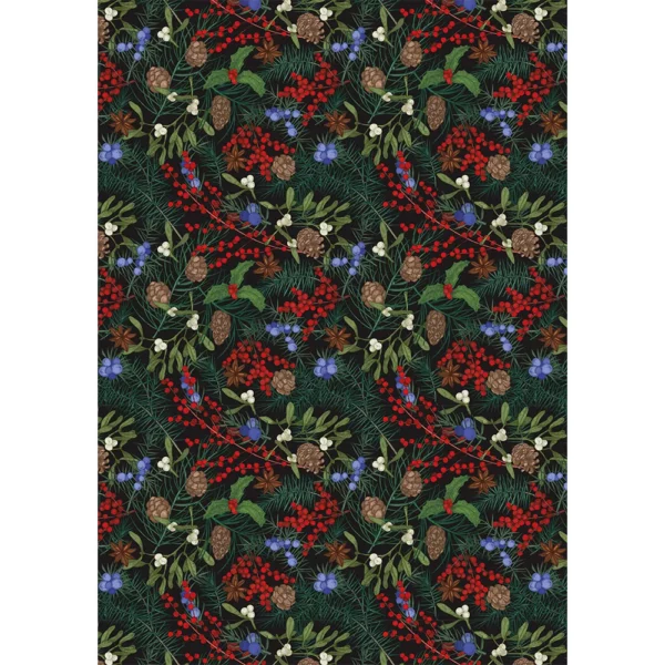 Winter Foliage Gift Wrap