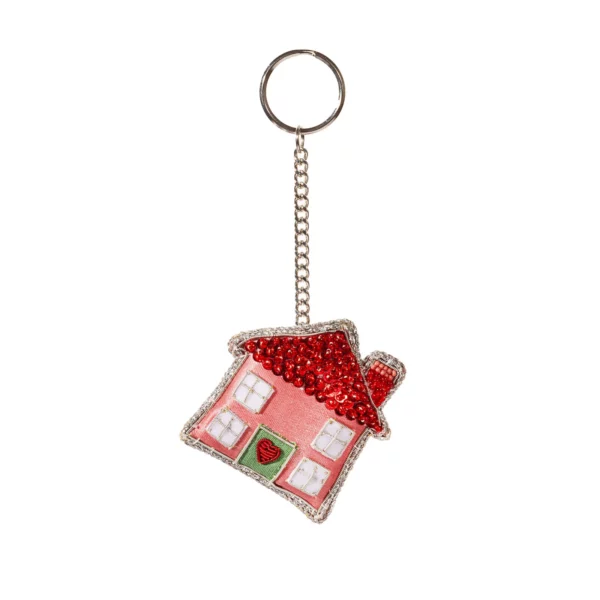 House Zari Keyring on a white background